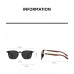 BaoGeLong Trendy Unisex Sunglasses – Comfortable and Durable with Superior UV Protection, Ideal for Everyday Use